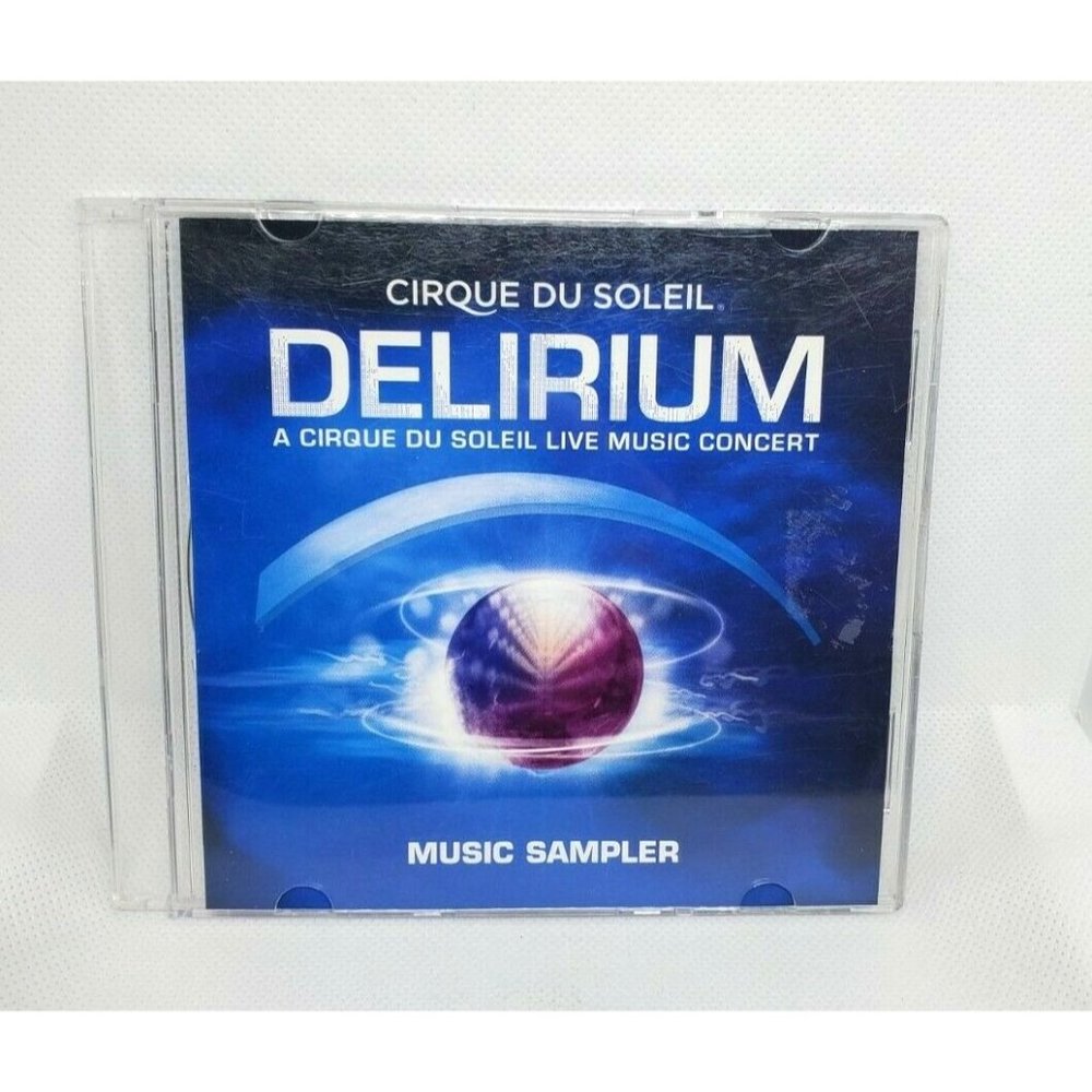 Delirium CD By Cirque Du Soleil Live Music Concert No Scratches Music